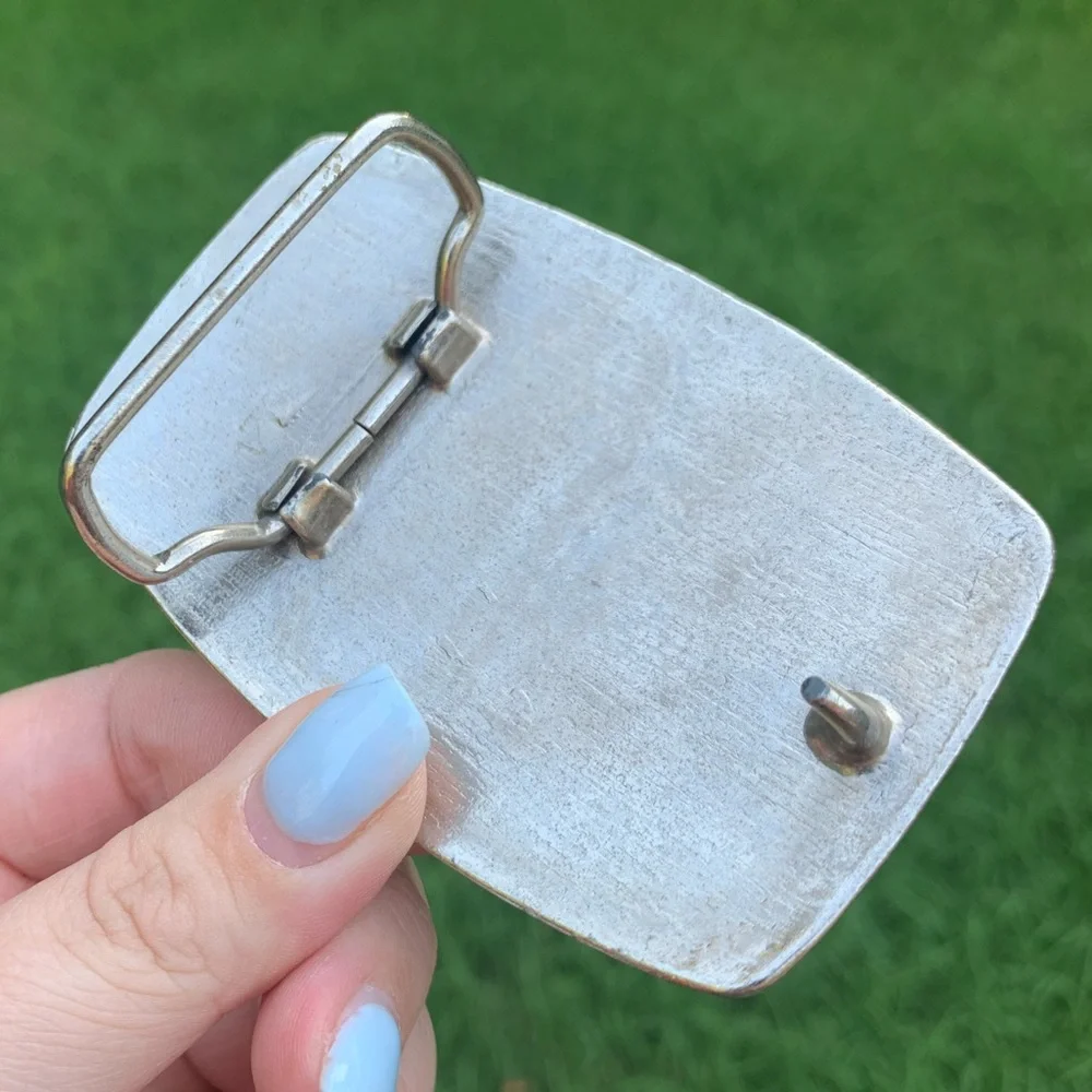 Vintage Decal ET Belt Buckle - Picture 8 of 11